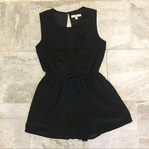 ya LOSANGELES Black Romper